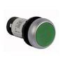 Eaton C22-D-G-K10 22.5 mm RQM Compact Pushbutton, Green, Plastic Actuator [New]