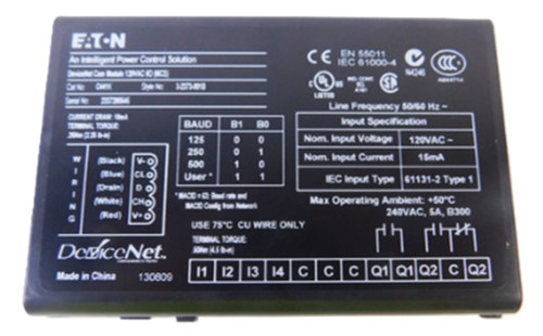 Eaton C441K Plug In DeviceNet Module, 120 Vac In, Relay Out [New]