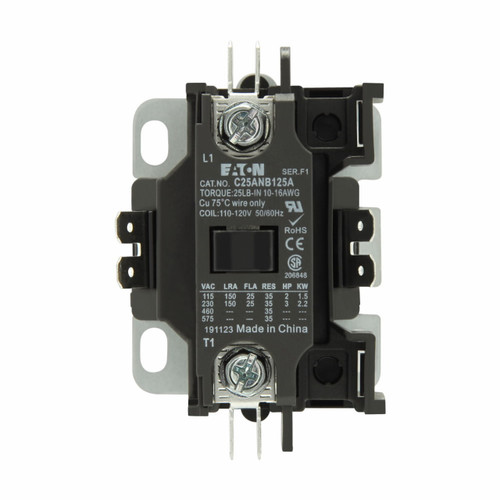 Eaton C25ANB140H Definite Purpose Contactor, 40A 277VAC [New]