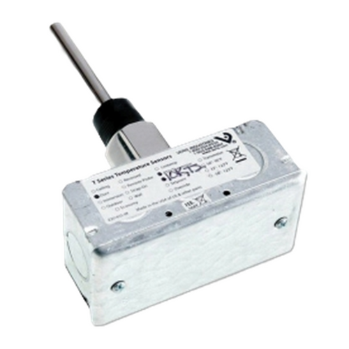 Veris TIDC1C0 Immersion Temperature Sensor, Duct Mount, 8 in Long [New]