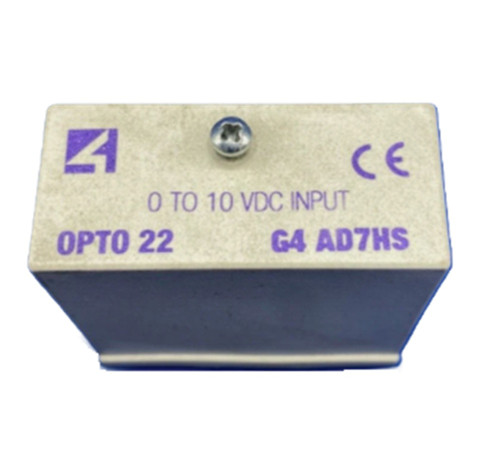 Opto 22 G4AD7HS G4 0 to +10 VDC Analog Voltage Input, High Speed [New]