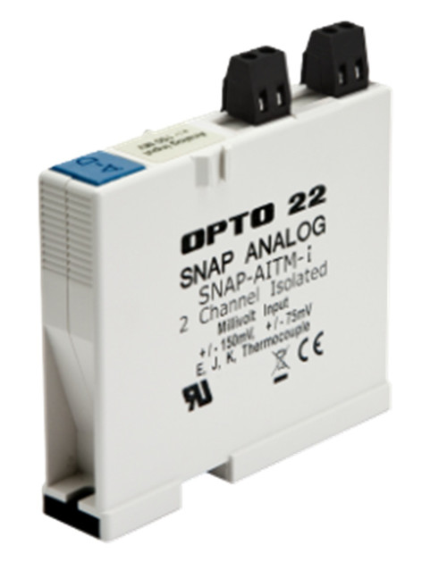 Opto 22 SNAP-AITM-i SNAP 2-Ch E J K Thermocouple Analog Input [Refurbished]
