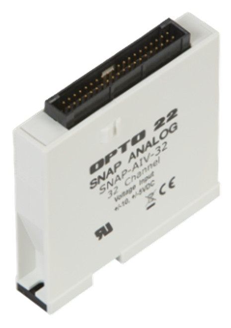 Opto 22 SNAP-AIV-32 SNAP 32-Ch 10VDC to +10VDC Analog Input Module [Refurbished]