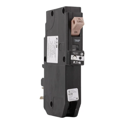 Eaton CHFP115GF GFCI Circuit Breaker, Type CH, 15A, 1-Pole, 10 kAIC [New]