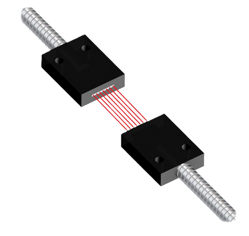 Banner IR23S 17336 Glass Fiber Opposed Mode, 0.91 m Long [New]