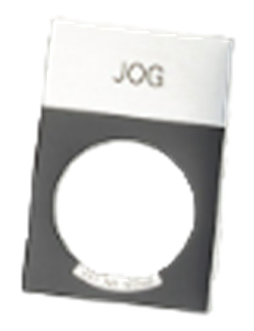 Eaton E22NS19 E22 Pushbutton Legend Plate, JOG, White Lettering [New]