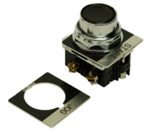 Cutler-Hammer Eaton 10250T30B-POP Black Pushbutton, Stop Jog [New]