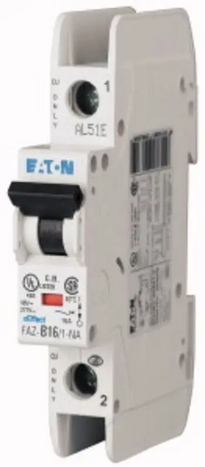 Moeller Eaton FAZ-B6/1-NA 132680 Miniature Circuit Breaker, 6A, 1-Pole [New]