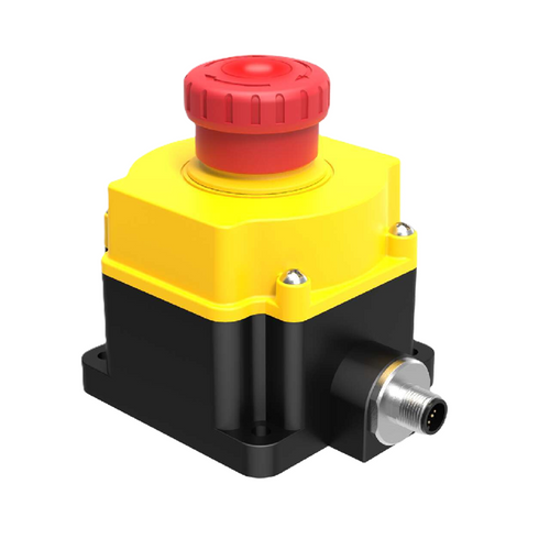 Banner SSA-EB1PL2-12ED1Q8 18694 Flush Emergency Stop Push Button [New]