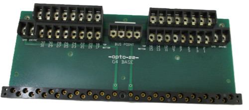Opto 22 G4BASE G4 Base Rack Board [Refurbished]
