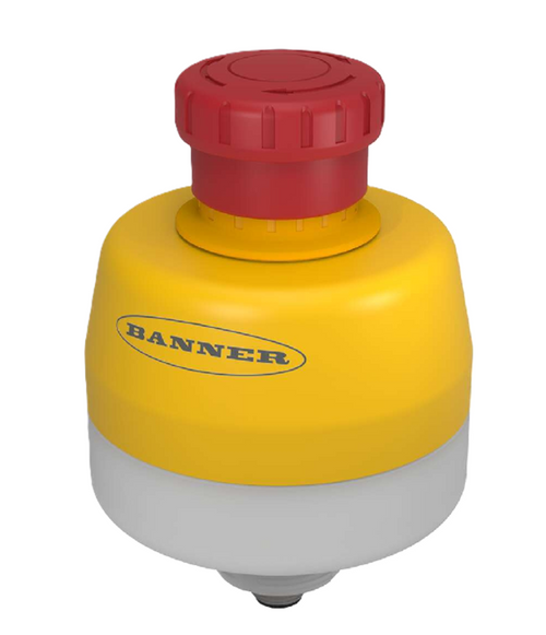 Banner SSA-EB1PLXR-02ECQ5A 26262 30 mm Emergency Stop Push Button [New]