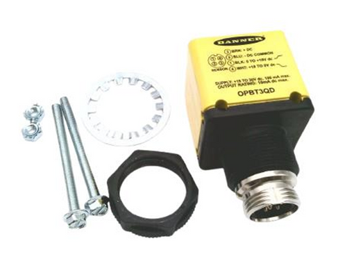 Banner OPBT3QD 27330 Analog OMNI-BEAM Sensor Power Block [New]