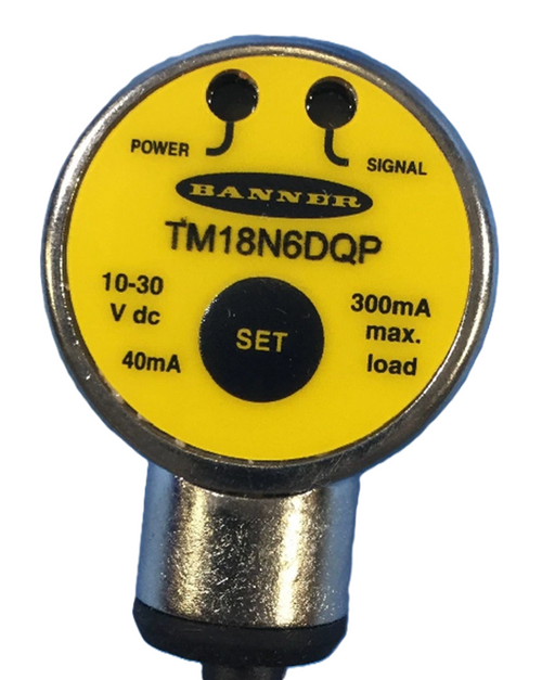 Banner TM18N6DQP 2889 EZ-BEAM TM18 Series Sensor, Diffuse [New]