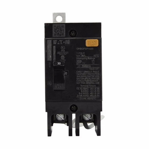 Eaton GHBGFEP1030 Circuit Breaker, Type GHB, 30A, 1-Pole, G-Frame [New]