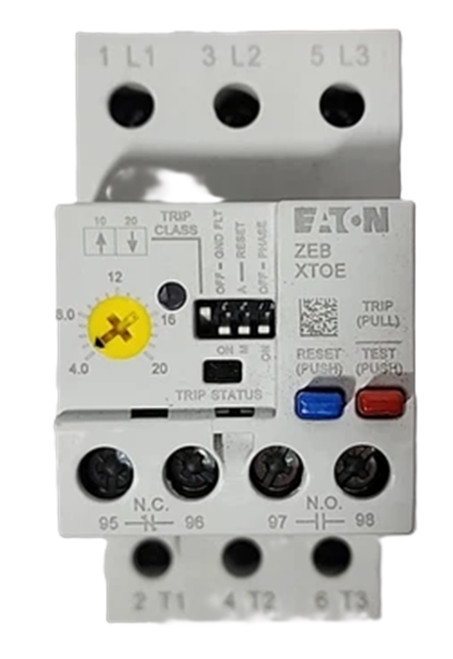 Eaton XTOE020CGSS XT Electronic Overload Relay, IEC, 4-20A [New]