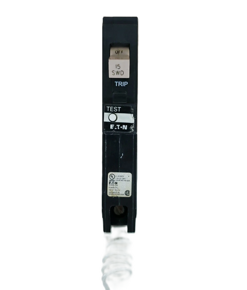 Eaton CHFGFT115PN GFCI Circuit Breaker, 15A, 10 kAIC, 1-Pole [New]