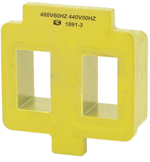 Eaton 9-1891-3 Contactor Coil, 480/440V, 60/50 Hz, Size 3-5, 180 mm, Yellow [New]