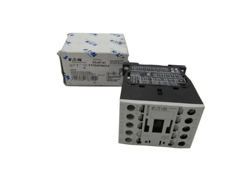 Eaton XTCE007B01A XT IEC Contactor, FVNR, 7A [New]