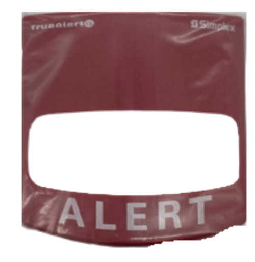 Simplex Grinnell 49VOC-WRALT-O VO Cover, Wall, Red, "ALERT" [New]