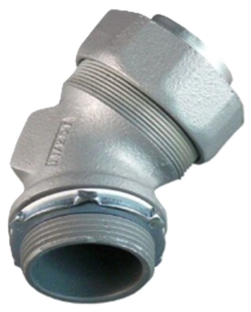 Appleton ST-45150 45D Liquidtight Connector, 1-1/2 Inch, 45 Degree [New]