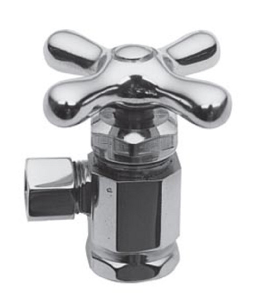 Brasstech 401X/03N Angle Valve 1/2 in. IPS Uncoated Polished Brass Living [New]