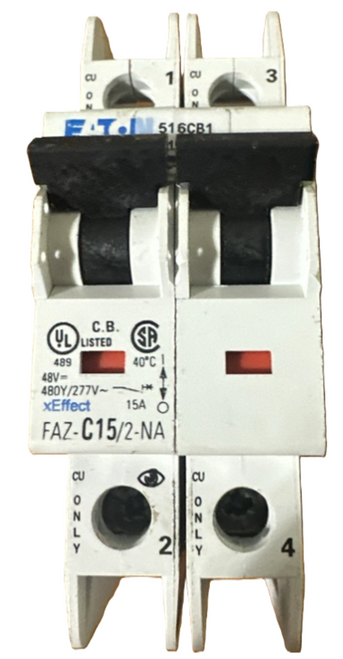 Eaton FAZ-C15/2-NA [New]
