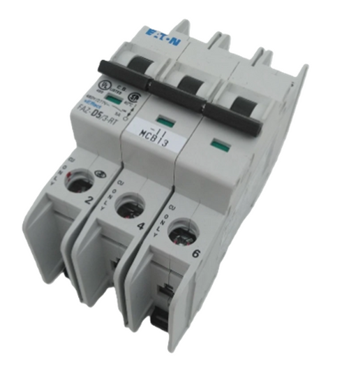 Eaton FAZ-D5/3-RT [New]