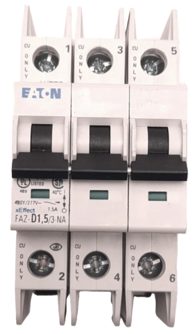 Eaton FAZ-D1.5/3-NA [New]