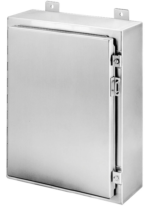 Hoffman A30H3008SS6LP Wallmount Hinged Enclosure, Type 4X, 30x30x8, SS316 [New]