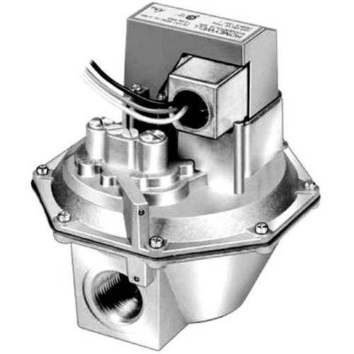 Honeywell industrial sensor, detailed view of industrial automation component with electrical wiring and metallic housing.