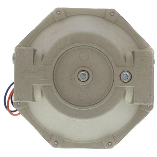 Honeywell product, electrical motor component with a beige casing and wiring on the side.