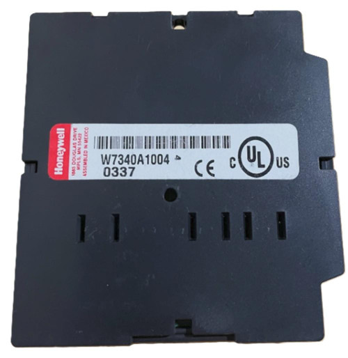 Honeywell product, electrical electronic module or component with barcode and certification marks, used in industrial or automation applications.