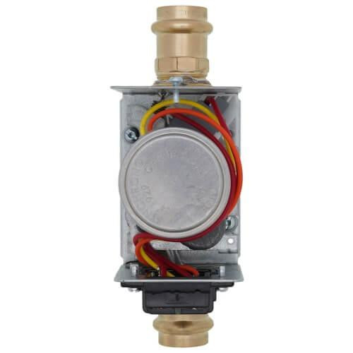Honeywell Zoning Valve Module, electrical control unit with wiring and brass fittings