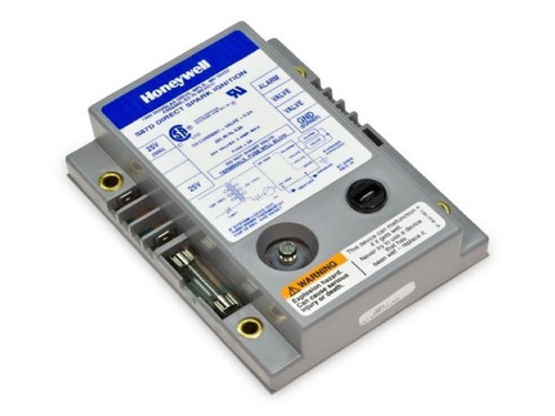 Honeywell, building security component or device used for fire detection.