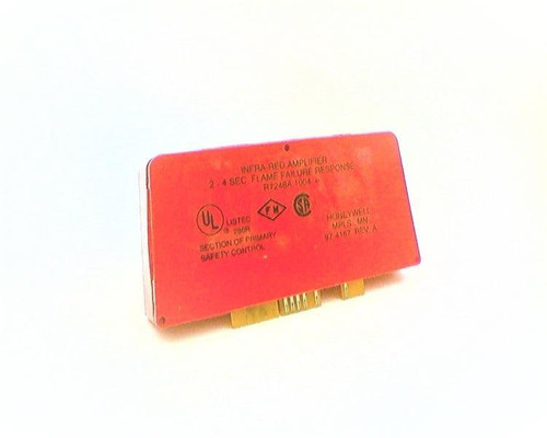 Honeywell Product, Red Infrared Flame Amplifier device for safety control.