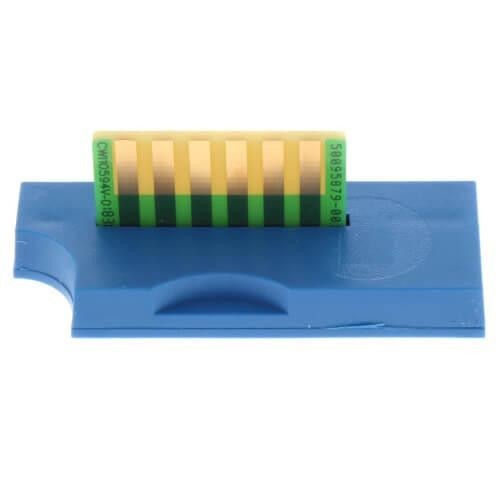 Honeywell product, image showing a Honeywell test strip for medical or diagnostic use placed on a blue plastic holder.