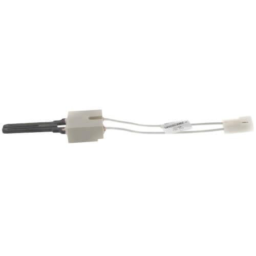 Honeywell sensor, a small electronic component with connecting cables for industrial automation.