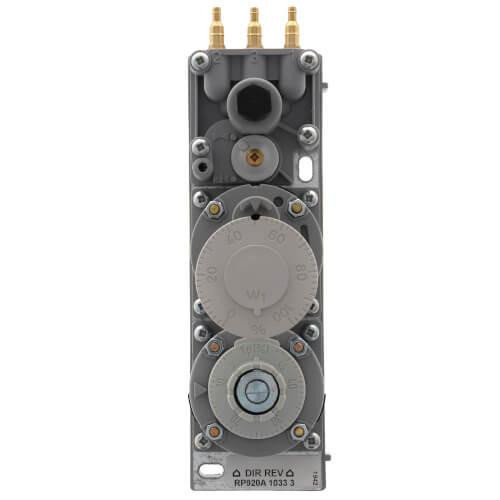 Honeywell product, industrial control device with dials, connectors, and adjustment knobs.