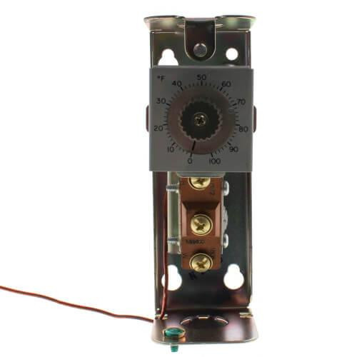 Honeywell Timer, close-up image of a Honeywell mechanical timer switch with dial and wiring connections.