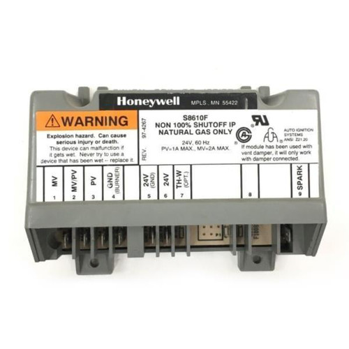 Honeywell Gas Control Module, image of a Honeywell gas safety and control device.
