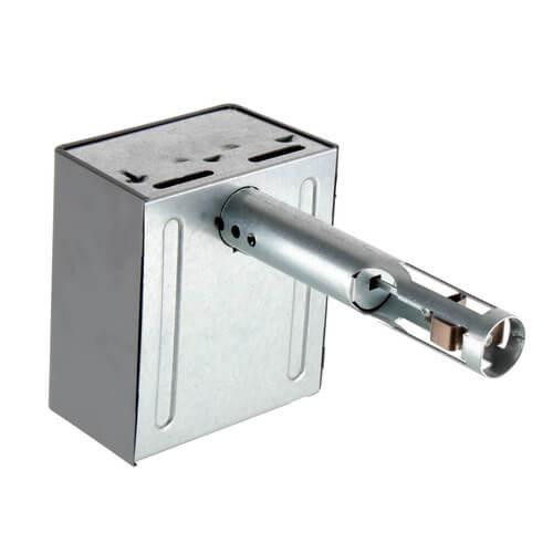 Honeywell electronic lock, metallic box with cylindrical locking mechanism.