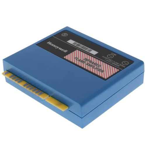 Honeywell barcode scanner, blue handheld barcode scanner device with black label and yellow barcode reader