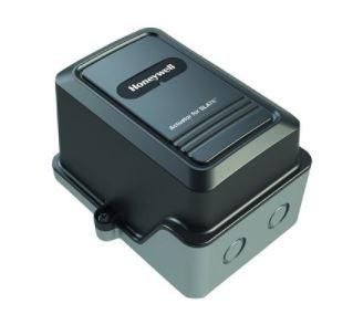 Honeywell, electronic device with black and gray exterior and digital display
