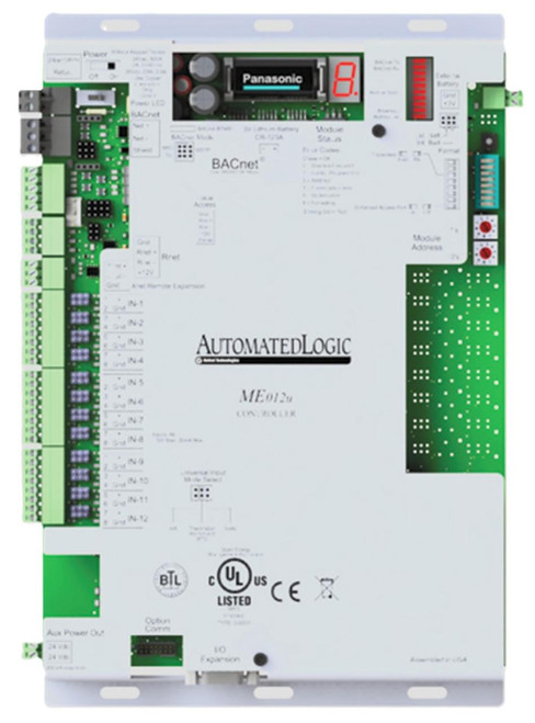 Automated Logic, a control controller circuit board for building automation systems.