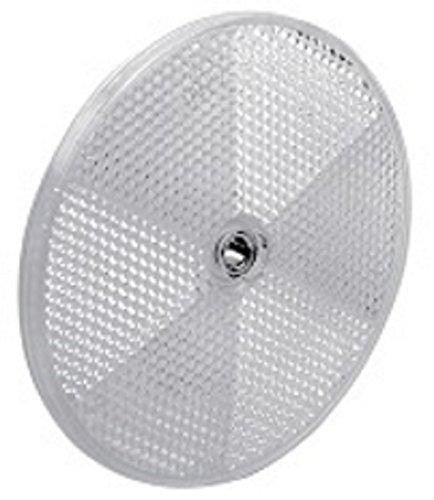 Allen-Bradley product, round metallic sensor with a textured surface and central mounting hole.