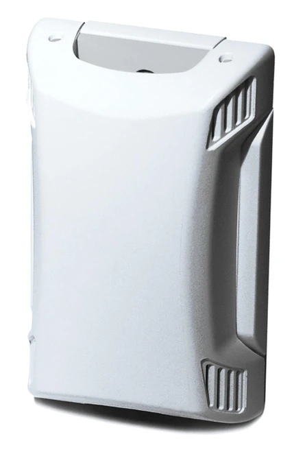 Product ACI, a white electronic device with vents on the side and a sleek compact design.