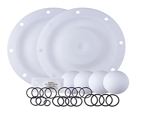 ARO Ingersoll-Rand 637140-44 Fluid Section Service Kit, PTFE Balls & Diaphragms. Authentic ARO Fluid Section Service Kit [New]