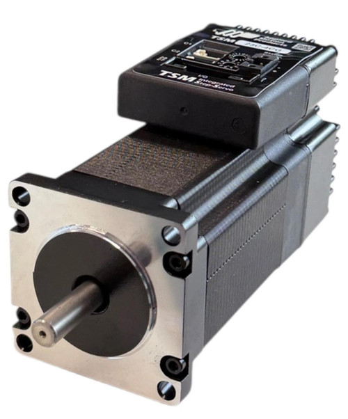 Applied Motion TSM23C-4CG, industrial servo stepper motor with integrated driver for precise motion control.