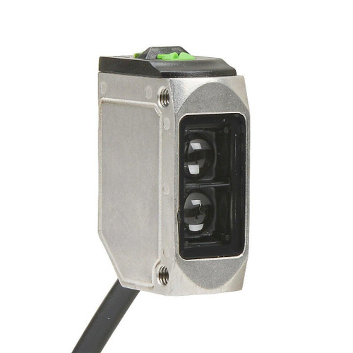 Automation Direct FMR6-0P-0E, industrial limit switch with dual sensing elements and metal housing.