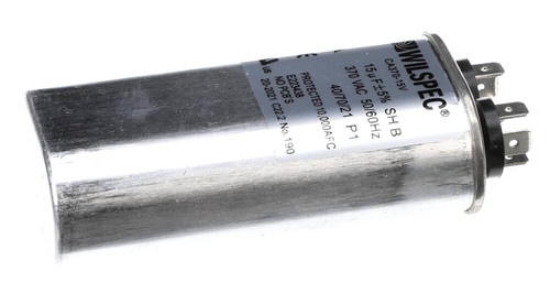Aaon P5130B, industrial product image showing a cylindrical metal component with electrical connections on one end.